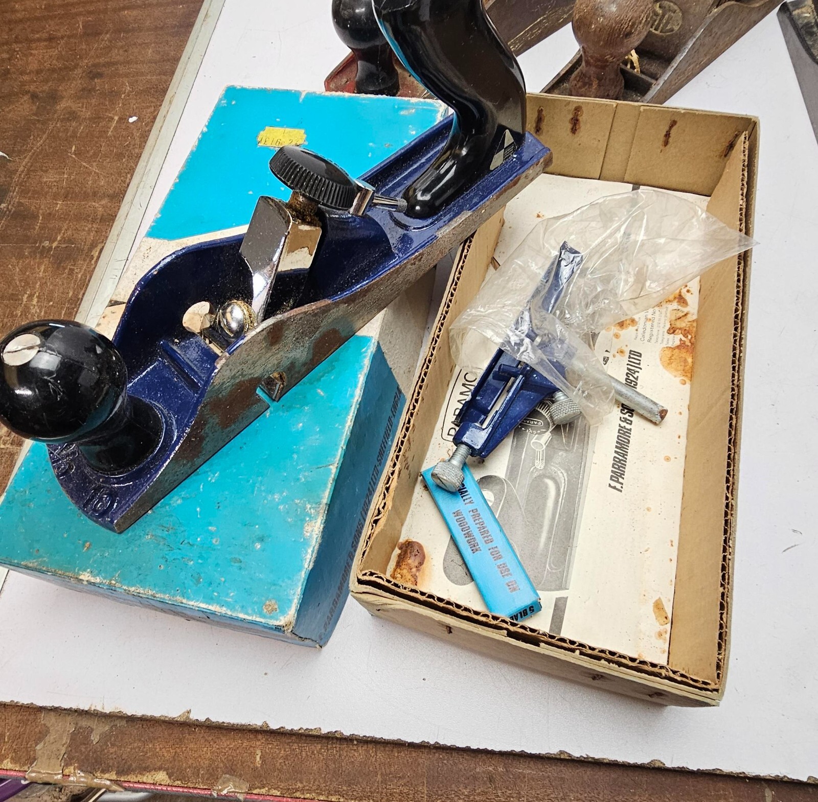 Job Lot of 7 Vintage Woodworking Planes eBay