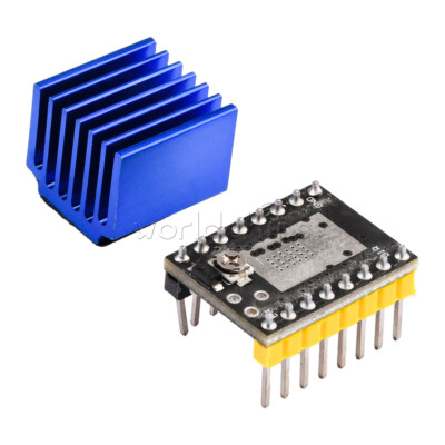 TMC2225 Stepper Motor Drive Parts 3D Printer Module Ultra Quite with Heat Sink