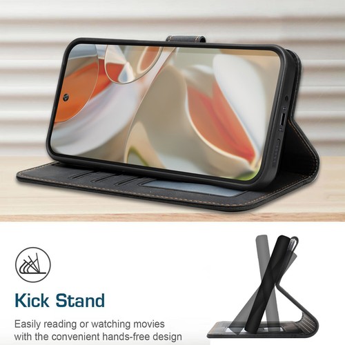 Leather Cards Wallet Stand Magnetic Case Cover For Google Pixel 9/9 Pro/9 Pro XL - Picture 6 of 19
