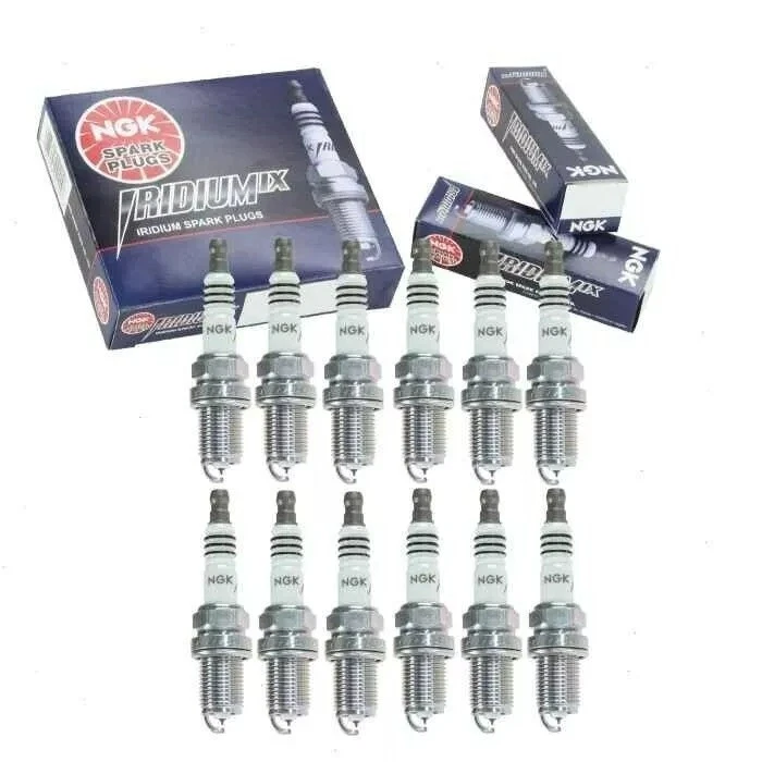 12 Pcs Iridium IX Spark Plugs NGK 2005-2006 Chrysler Crossfire 3.2L V6 - Imagen 2 de 2