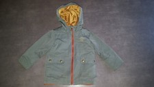 Manteau Parka Veste été doublure amovible 2 ans 24 mois CYRILLUS TRES BON ETAT