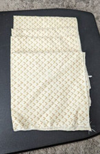 Lot of 4 Vintage MCM Cloth Napkins Gold Angles 14"x15"