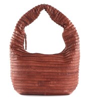 Fredsbruder Riffel Lift Hobo Schultertasche Tasche Light Rust Terracotta Neu