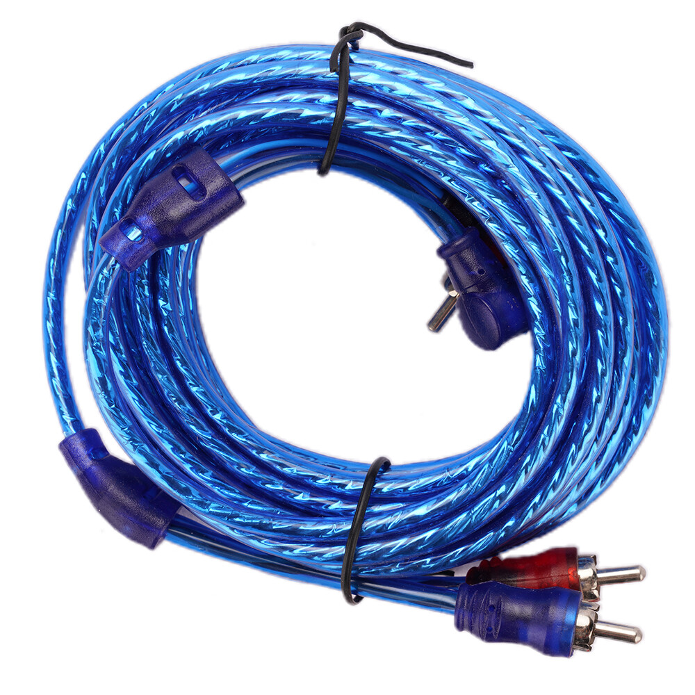 1500W Car Audio Cable Kit Amp Amplifier Install RCA Subwoofer Sub