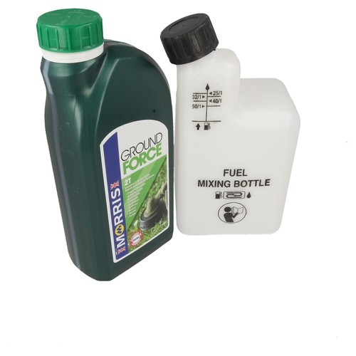 1 Litre Of 2 Stroke Oil & Fuel Petrol Mixing Bottle Suitable For STIHL Chainsaw - Picture 9 of 18