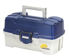 NEW Plano Molding 2-Tray Tackle Fishing Box with Dual Top Access