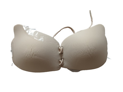 Pretty Little Thing Secret Push Up Stick On B Cup Nude Trägerlos Rückenfrei BH