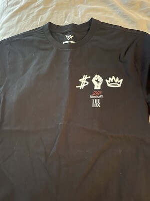 PAPER PLANES    BLACK  LOX ROC TEE NEW RELEASE SIZE  SMALL   