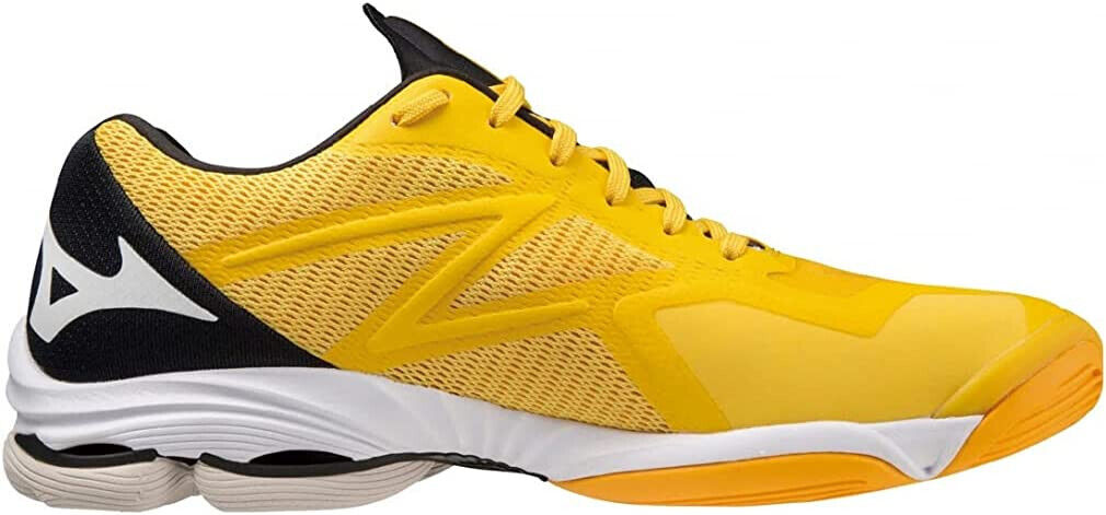 MIZUNO Volleyball Shoes WAVE LIGHTNING Z7 Yellow Black MIZUNO Volleyball Shoes WAVE LIGHTNING Z7 Yellow Black