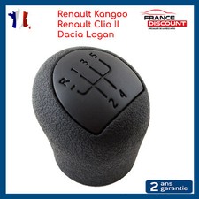 POMMEAU NOIR DE LEVIER 5 VITESSE 8200208091 Prévu Pour CLIO 2 KANGOO TWINGO