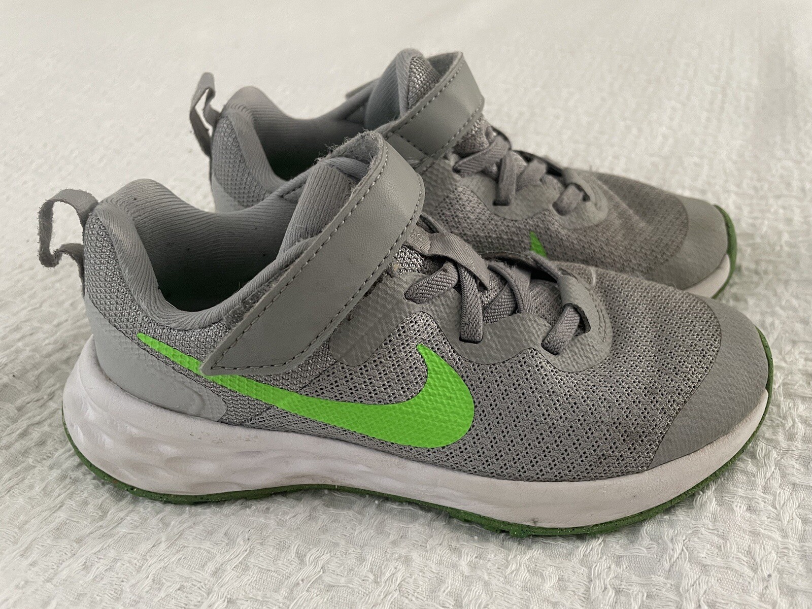 Nike Revolution 6 NN Little Kids Toddler Shoes Size 12C DD1095-009 Gray-image