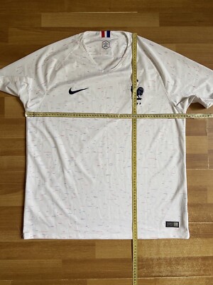 FRANCE 2018 2019 AWAY FOOTBALL SHIRT SOCCER JERSEY NIKE FRANCE 2018 2019 AWAY FOOTBALL SHIRT SOCCER JERSEY NIKE