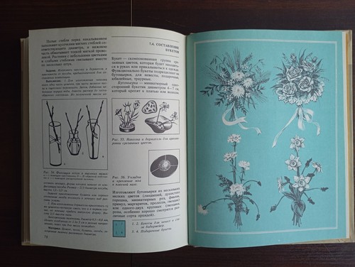 1987 Soviet Book Textbook Floriculture ЦВЕТОВОДСТВО Практикум В.А. Бунин - Picture 14 of 20