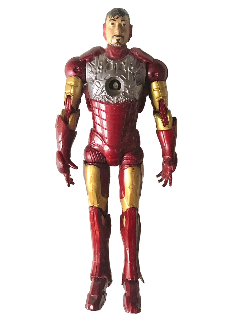 Iron Man 2008 Movie 6 Tony Stark Action Figure NO HELMET