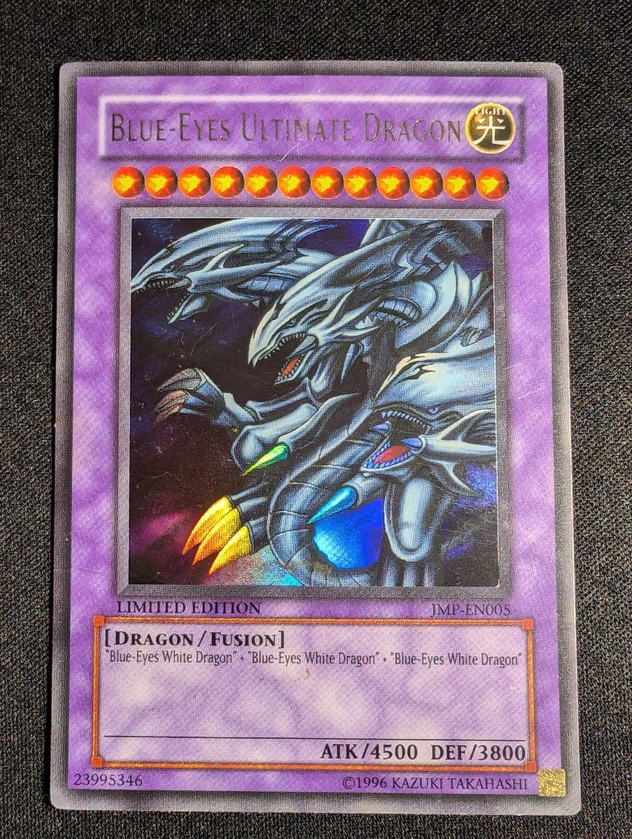 Yugioh - Blue-Eyes Ultimate Dragon JMP-EN005 Limited Edition Ultra