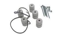 NEW GQF 3015 - 225W Heat Element w/ Wire Lead Attached & 5 Porcelain Insulators