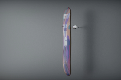 Supporto da parete per Skateboard Enuff Skateboards Enuff Decade Pro