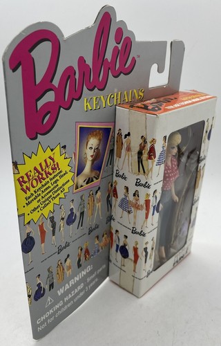 Schlüsselanhänger Mattel, Basic Fun, Picknick Barbie 1995, 4 Zoll Neu in OVP - Bild 2 von 5