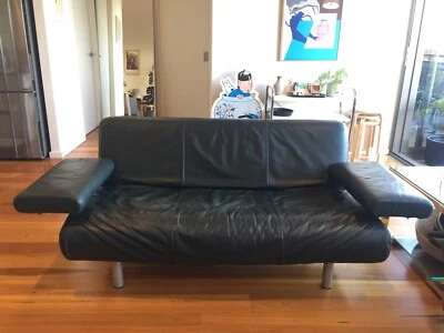 Aero Designs 2 Seater Leather Sofa Hunter Green Sofas