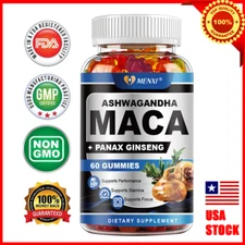Male Enhancing Libido 60 Gummies - Maca Root,Massive Girth Enlargement Support