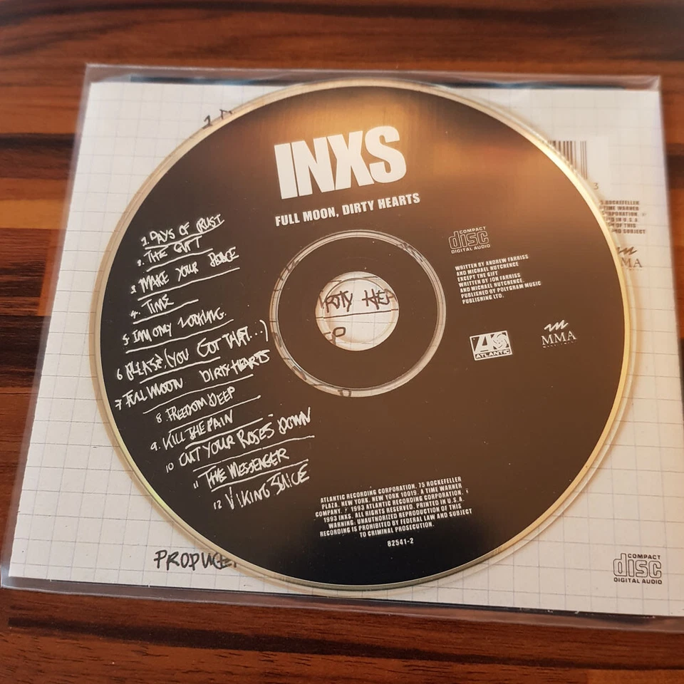 INXS: Full Moon, Dirty Hearts    > EX/VG+(CD) - Bild 2 von 2