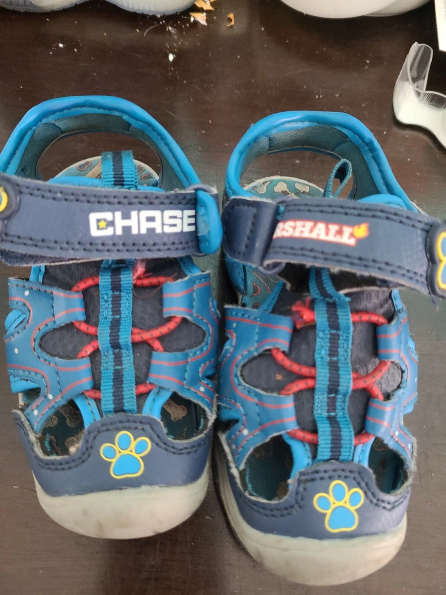 Toddler Boys Nickelodeon Paw Patrol Light Up Hiking Sandals Shoe