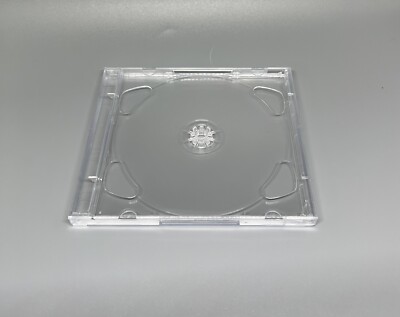 3 Top Quality 10.4mm Rare Brilliant Double 2CD Jewel Case, Super Clear, BR2CD-SC