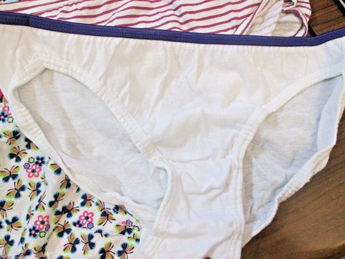 New Hanes,Fruit Loom Etc ❤️ Size 12 ❤️ Girls' Bikini Briefs 4 Pk Choice of Group - Picture 32 of 219