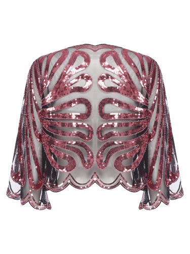 Damen Bolero Leichtgewichtig Kleidungs-Zubehör Feminin Schal Auffällig Capelet - Bild 63 von 89