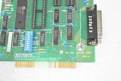 DTK PII 108 RS 232 Serial Card 8 Bit ISA for sale online | eBay