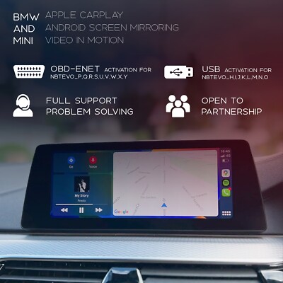 FSC NBT EVO ID5/ID6 BMW Apple CarPlay Activation + VIM
