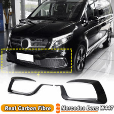 Carbon Front Splitter Flaps Flossen Flips Canard für Mercedes W447 V Klasse 2020