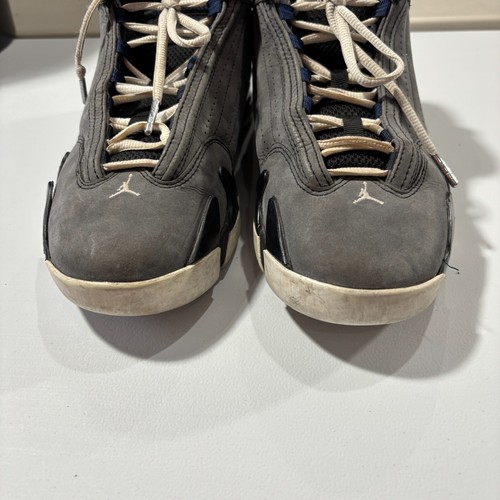 AIR JORDAN 14 RETRO 'GRAPHITE NAVY' Mens 9 Nike Basketball 2011 Y2K Skater - Picture 10 of 13