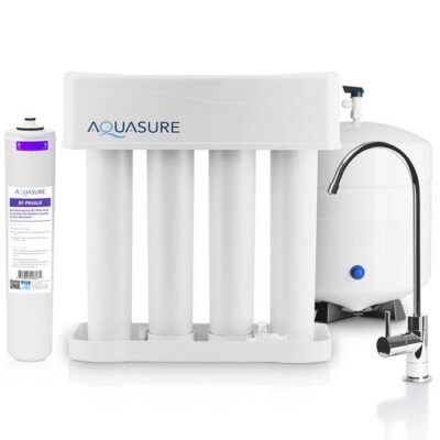 75 GPD Reverse Osmosis Drinking Water Filter System Alkaline Remineralization
