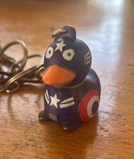 Super Hero small jeep ducks with keychain 