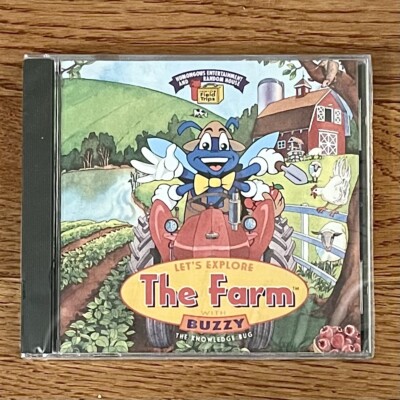 Let's Explore The Farm with Buzzy (Junior Field Trips)  New Original Sealed CD