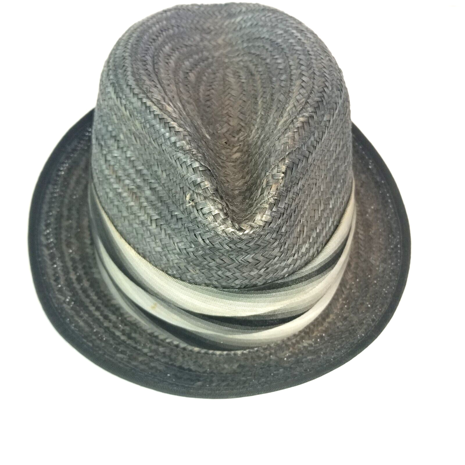 Vintage Resistol Dayton's xs grey straw fedora hat