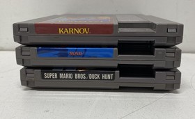 NES Bundle: Karnov, Spy vs Spy & Super Mario Bros/Duck Hunt