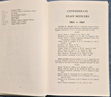 Confederate Staff Officers 1861 -1865 by Josph H. Crute, Jr. (1982, Hardcover)