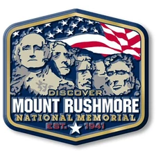 Mount Rushmore National Memorial Magnet by Classic Magnets