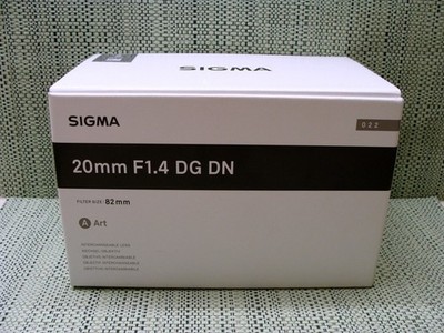 Sigma (JP) - Sigma Objektiv 20mm/ F1.4 DG DN *brandnew/ für Sony E*