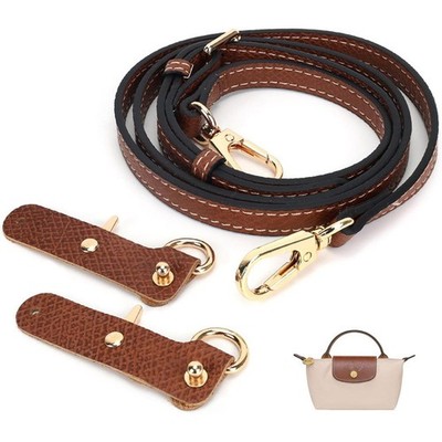 Schulterriemen aus Leder für Minitaschen Einstellbarer Strap für Longchamp Mini