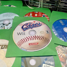 Cages: Pro Style Batting Practice (Nintendo Wii, 2010) Rare Disc Only