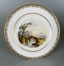 Coalport Plate c1820-25 from a Rare Service. Antique English Porcelain.
