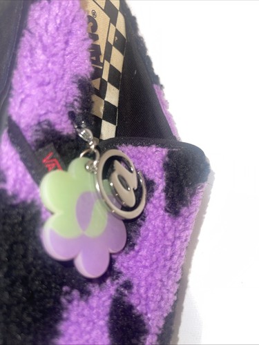 Vans Sneaker Classic Slip On Mule Ireneisgood Women7.5 /6men Fuzzy Purple Black - Picture 8 of 13