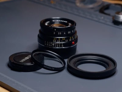 Minolta M Rokkor 40mm F2 for sale - eBay
