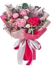 Flowers for Delivery Forever Flowers Bouquet Preserved Roses Bouquet Flower G...