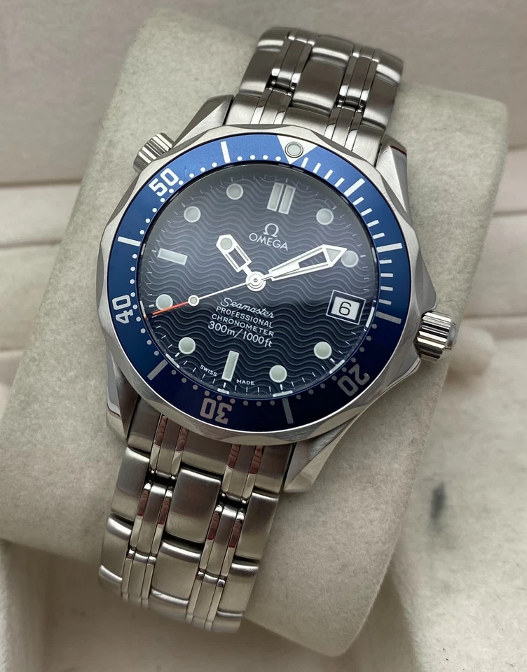 Omega Seamaster Automatic Watch Midsize Blue 36mm 2551.80.00 - Image 4 of 4