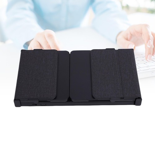 Portable BT Folding Keyboard Rechargeable Touch Keyboard For Travel Shop Vi AM - Picture 11 of 24