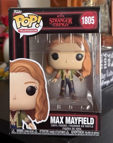 Funko Pop!: MAX MAYFIELD #1805 Season 5 Stranger Things W/ Protector  IN HAND!!!